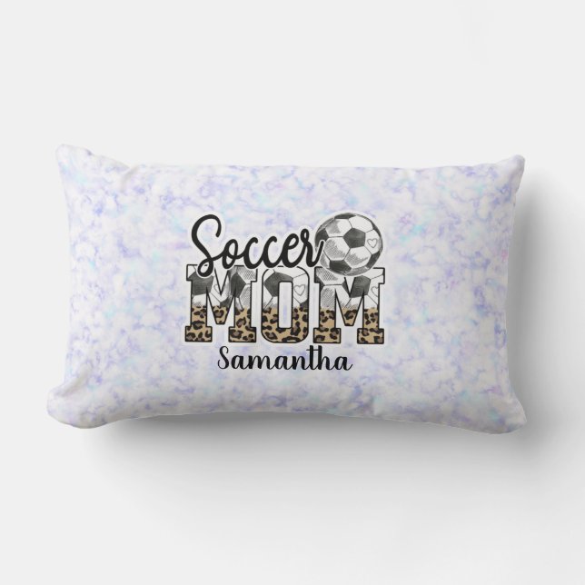 Proud Soccer Mamma - Sideline Champion Lumbarkudde (Framsida)