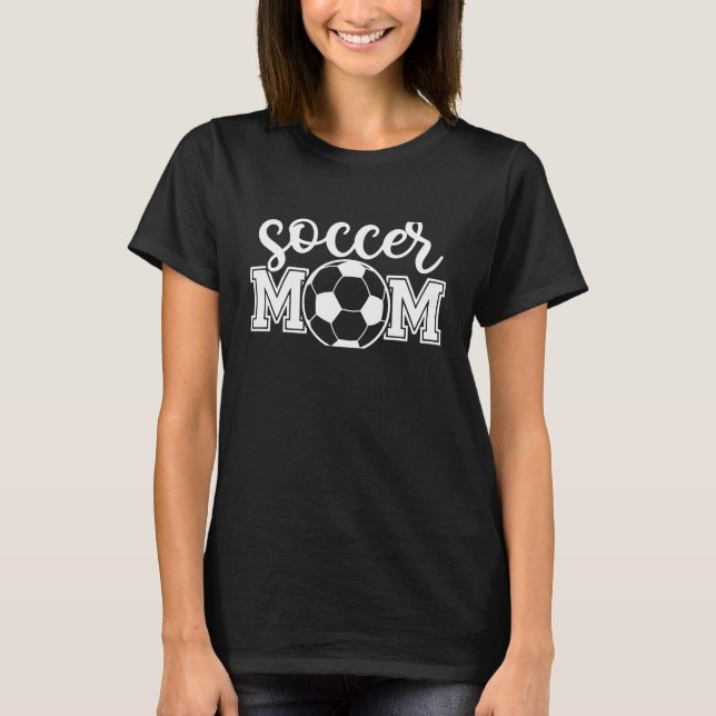 Proud Soccer Mamma Sport Women T Shirt (Framsida)