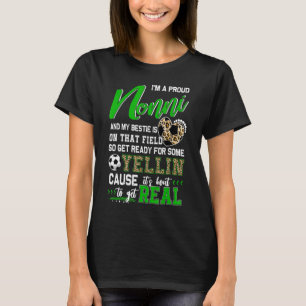 Proud Soccer Nonni Soccer Family Matching 2 T Shirt