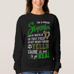 Proud Soccer Stepsyster Soccer Family Matching 2 T Shirt