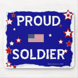 Proud Soldier - Mousepad Musmatta