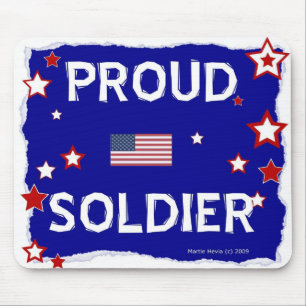 Proud Soldier - Mousepad Musmatta