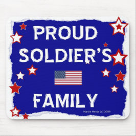 Proud Soldiers familj - Mousepad Musmatta