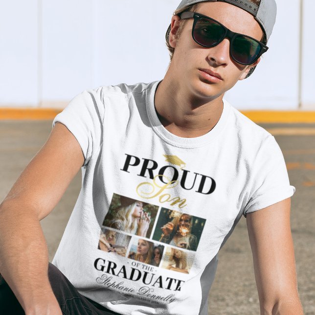 Proud Son till Student T-Shirt (Skapare uppladdad)