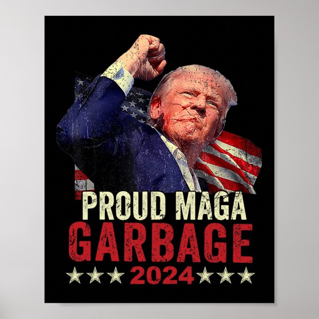 Proud Sopor Trump Supporter 4 Poster (Framsidan)