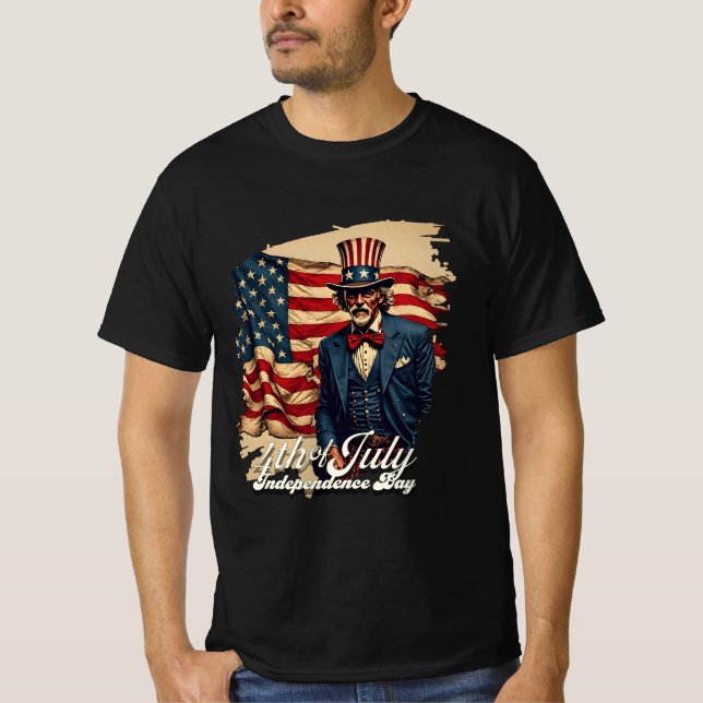 Proud Soul av den 4 juli T Shirt (Framsida)