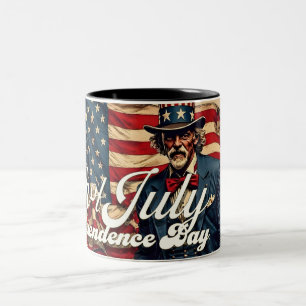 Proud Soul av den 4 juli Två-Tonad Mugg