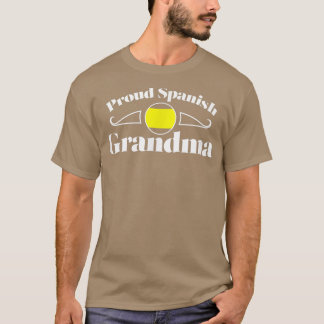 Proud Spain Grandma Spain Grandparent Pride T Shirt