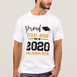 Proud Step Pappa från 2020 Student T Shirt