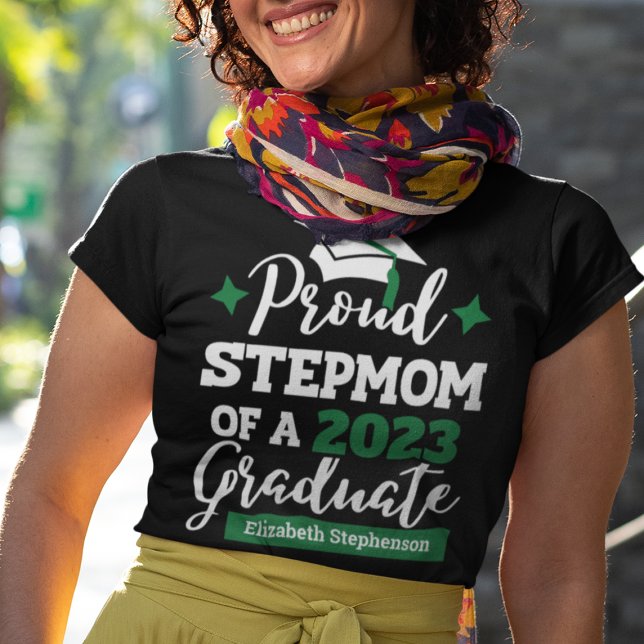 Proud Stepmamma från 2023 student-familjmatchning T Shirt (Skapare uppladdad)