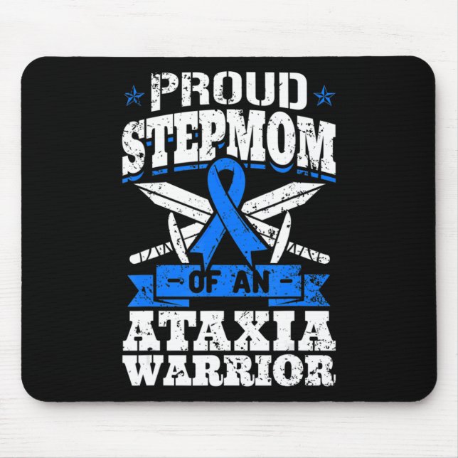 Proud Stepmamma från en Ataxi Warrior Awareness Ri Musmatta (Framsidan)