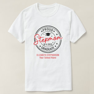 Proud Stepmamma i familjen student matchande T Shirt