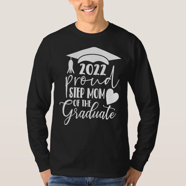 Proud Stepmamma i Student Matching Family Step T Shirt (Framsida)
