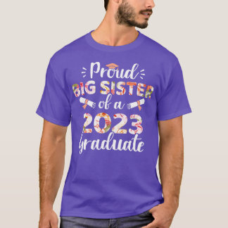 Proud storsyster till 2023 student för familjegrå t shirt