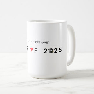 Proud Student 2025 Mugg - Personlig med Namn