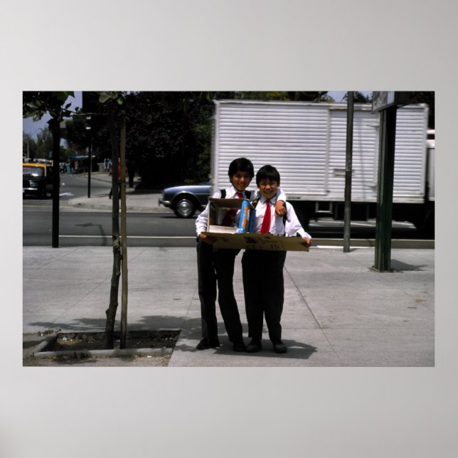 Proud studenter, Santiago, Chile Poster (Framsidan)