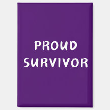 Proud Survivor - magnet