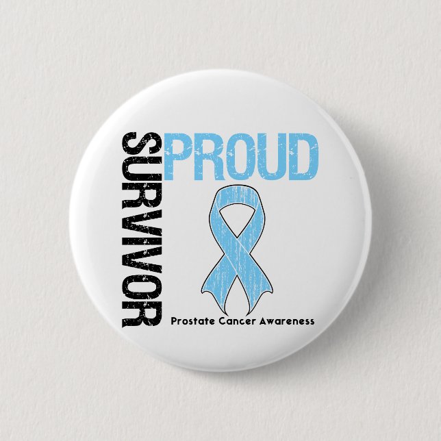 Proud Survivor - Prostate Cancer Knapp (Framsida)