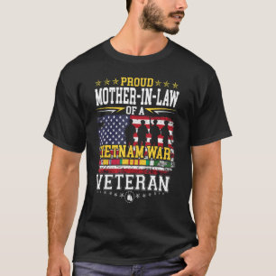 Proud Svärmor Vietnam Krig Veteran Matching w T Shirt