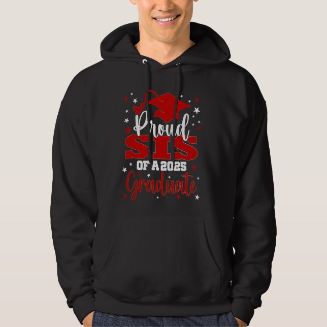 Proud Syrran av klass 2025 Student Hoodie (Framsida)