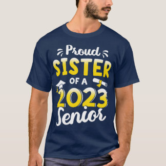 Proud syster i studenten-klass 2023 t shirt