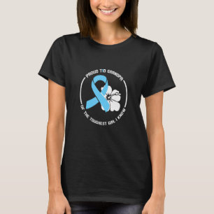 Proud T1d Grandpa of the Toughest Girl I Know Diab T Shirt