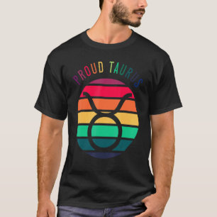 Proud Taurus Symbol Lgbtq Astrology Zodiac Sign Ho T Shirt