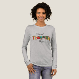 Proud teacher mom t shirt