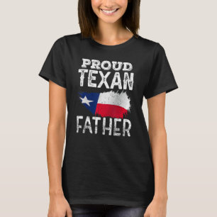 Proud Texan Far Texas Patriotic Pride Cute Pappa T Shirt