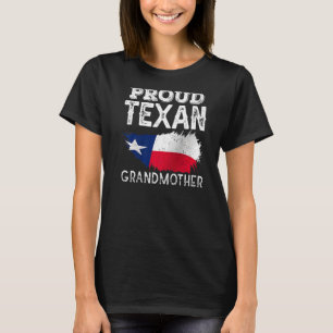Proud Texan Grandmor Patriotic Texas Pride Cute T Shirt