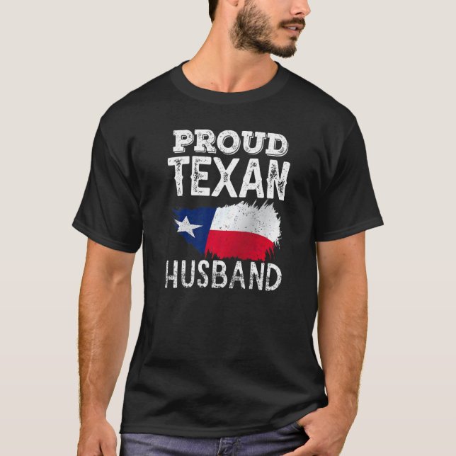 Proud Texan Make Pride Texas Patriotic Cute T Shirt (Framsida)
