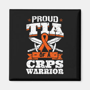 Proud Tia av ett CRPS-Warrior RSD-medvetandegöring Magnet