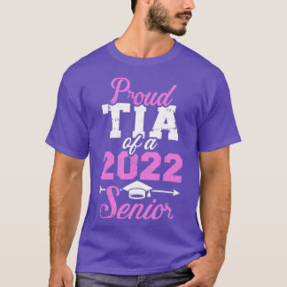 Proud tia i 2022 års högsta klass i studenten t shirt