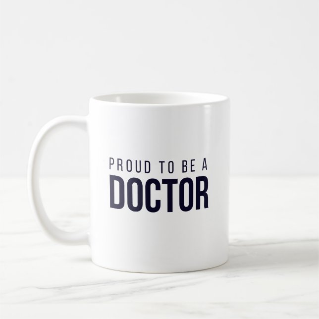 Proud to Be a Doctor  Kaffemugg (Vänster)