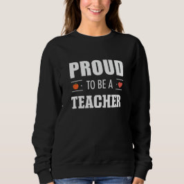 Proud to Be a Teacher – Creative Typography T Shirt