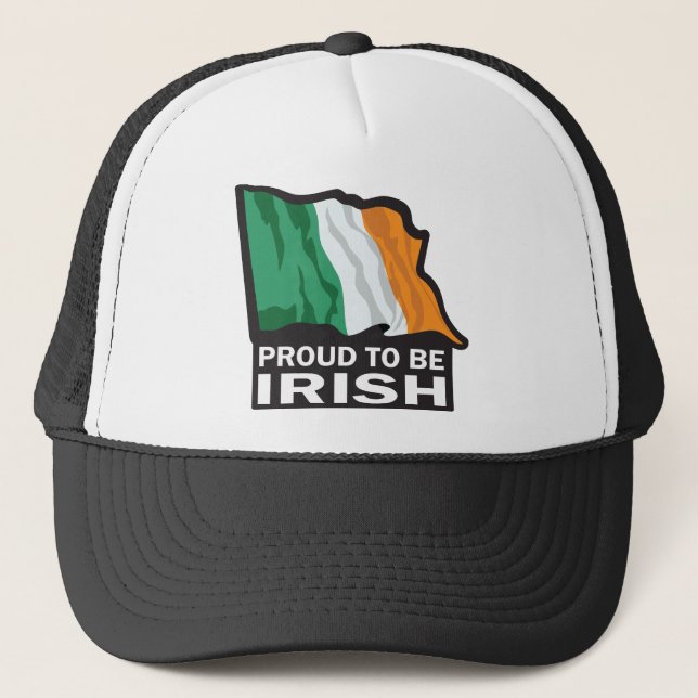 Proud-to-be-IRISH Truckerkeps (Framsida)