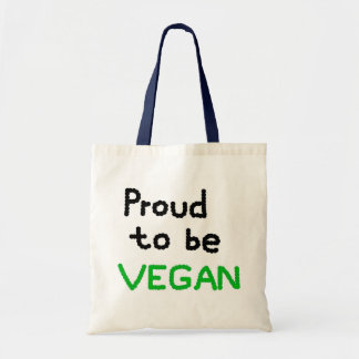 Proud to be Vegan Tygkasse