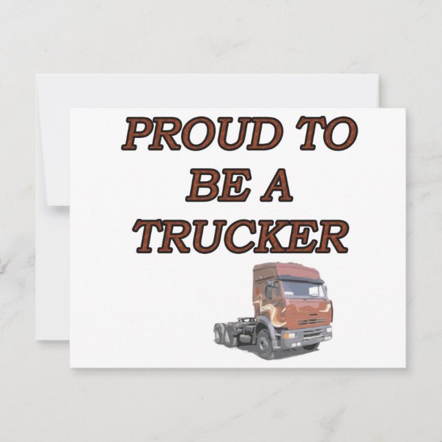 PROUD TRUCKER (Framsida)