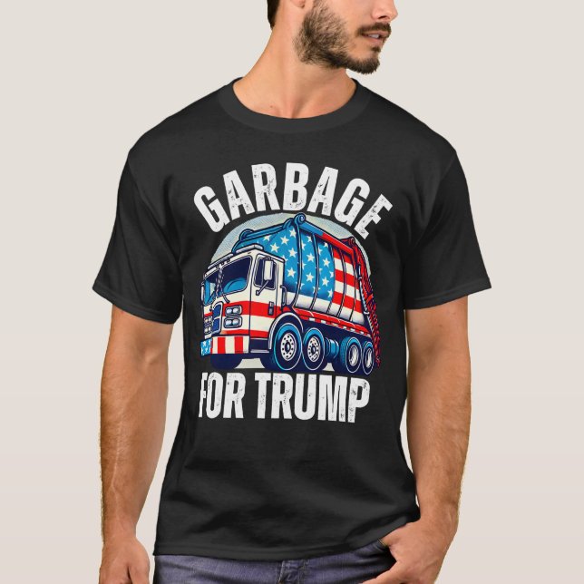 Proud Trump Sopor Supporter Sopor T Shirt (Framsida)