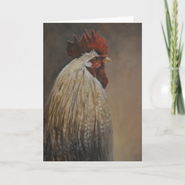 Proud Tupp Bird Art Greeting Card Kort