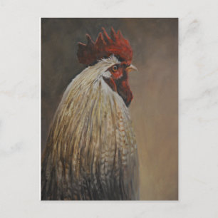 Proud Tupp Bird Art Postcard Vykort