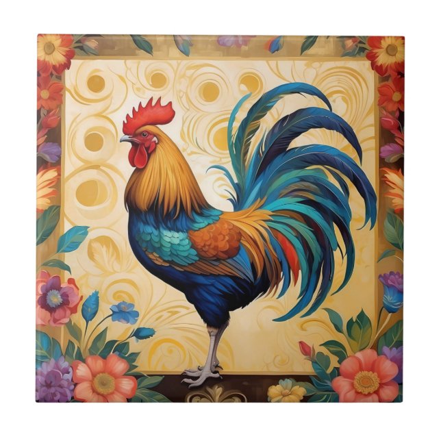 Proud Tupp Colorful Farmhouse Design Kakelplatta (Framsidan)
