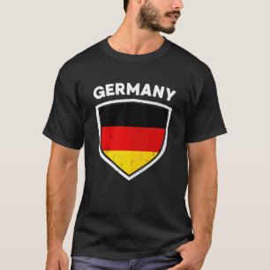 Proud Tyskland Flagga Deutschland Souvenir Team Ho T Shirt