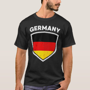 Proud Tyskland Flagga Deutschland Souvenir Team Ho T Shirt