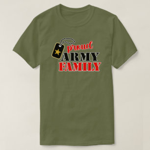 Proud U.S. arméfamilj T-Shirt