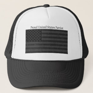 Proud U S Patriot American Flagga Keps