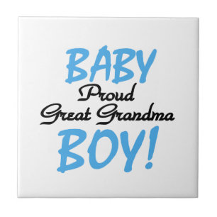 Proud Underbara Grandma Pojke-gåvor Kakelplatta
