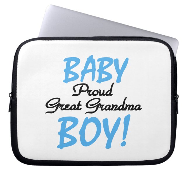 Proud Underbara Grandma Pojke-gåvor Laptop Sleeve (Framsidan)