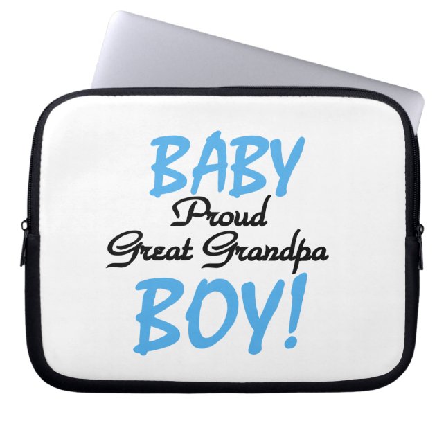 Proud Underbara Grandpa Pojke-gåvor Laptop Sleeve (Framsidan)