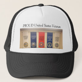 Proud United Stater Veteran Hat Keps
